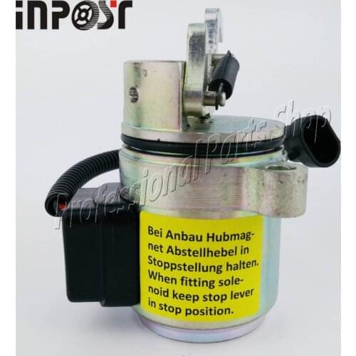 New Fuel Shutdown solenoid 04287116 /M4287116 12v For Deutz 1011 2011 Engine
