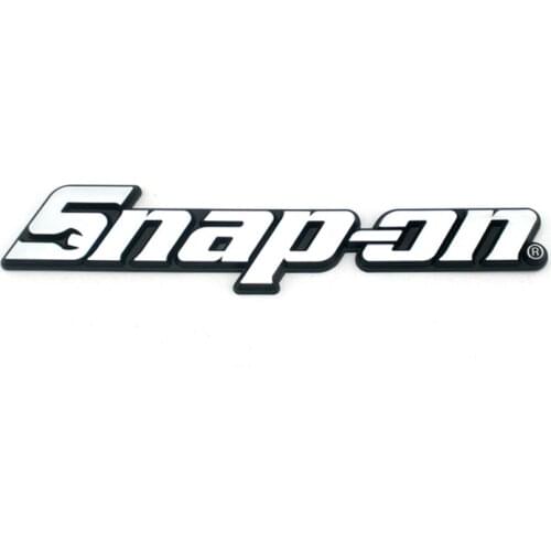 OEM Snap On Tools Plastic Chrome Emblem Badge Logo
