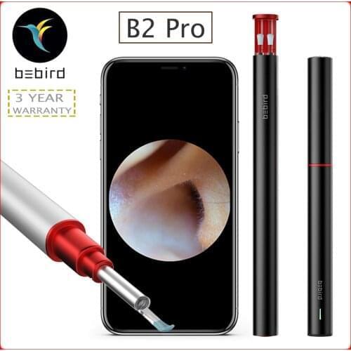 Original Bebird B2 Pro Smart Viusal Ear Camera Endoscope Ear wax Removal In-Ear HD Endoscope Mini Camera Ear Picker VS C3 Pro