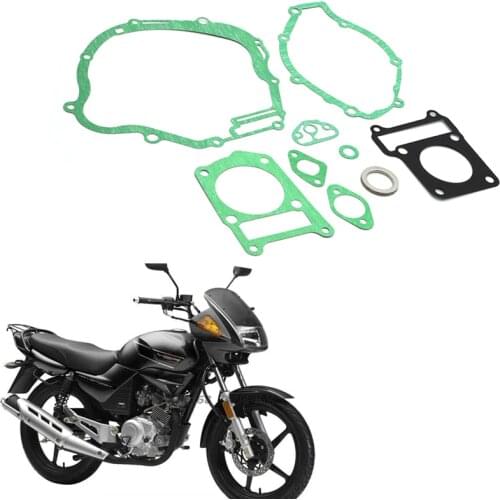 Complete Motorcycle Cylinder Engine Gasket w/ Seal For Yamaha YBR 125 2005 - 2012 YBR125 2006 2007 2008 2009 2010 2011 2012
