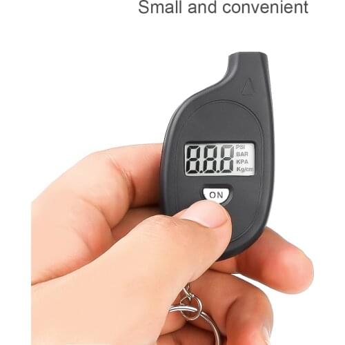 Kebidumei Portable Digital Car Auto Tire Pressure 2-150 PSI Mini Tester Motorcycle Tyre Air Meter Gauge LCD Display