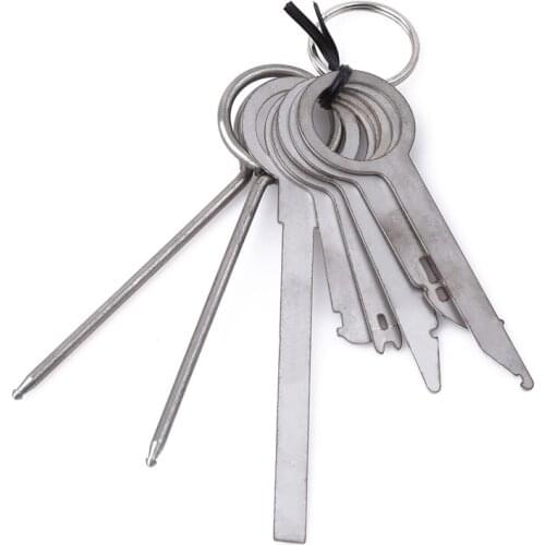 Auto Audio Keys Disassembly Multi-function Tool For Car Hand Repair Tools Kit Interior Door Clip Panel Pry Plate