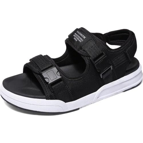 REETENE Fashion MenS Sandals High Quality Mesh Sandals Men 2020 New Arrival Breathable Men Casual Shoes Plus Size 38-46