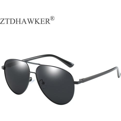 Large Frame Sunglasses Polarized Female Eyeglasses Classic Men and Women Glasses Driving Spectacles