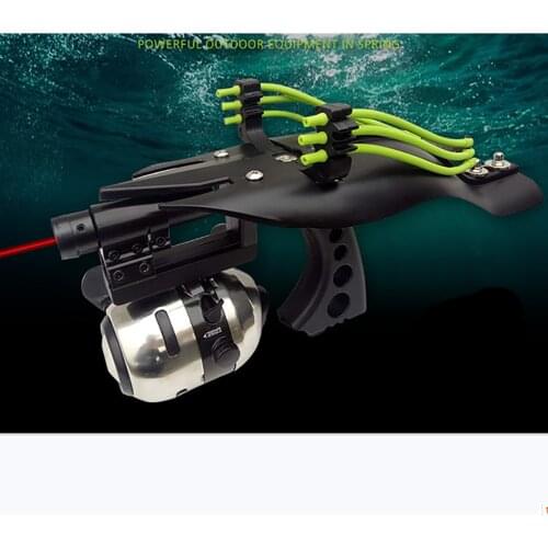 Archery Adult Powerful Fishing Slingshot Target Shooting with Folding Wrist Catapult Professional Hunter Hunting Sling Shot Tool