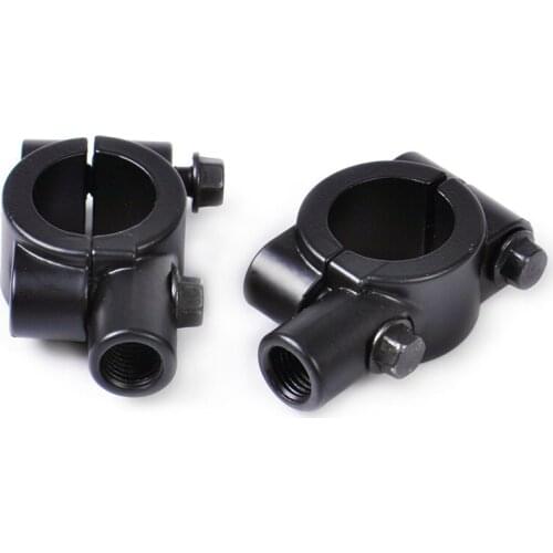 2Pcs 7/8" 10mm Motorcycle Mirror Mount Handlebar Rearview Mirror Adapter Universal For Honda CBR 600 F2 F3 F4 F4i KTM Harley