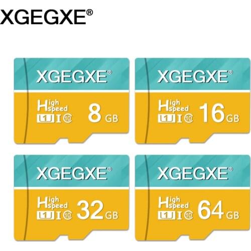 XGEGXE TF Card 64GB 32GB High Speed Class 10 16GB 8GB U1 T Flash Card UHS-I For Phone PC Memory Card