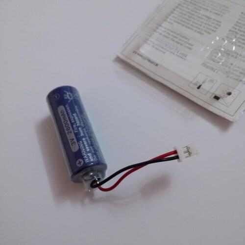 10pcs/lot New Genuine CR17450 CR17450(3V) 3V 2600mah PLC industrial control lithium Battery Batteries with plug