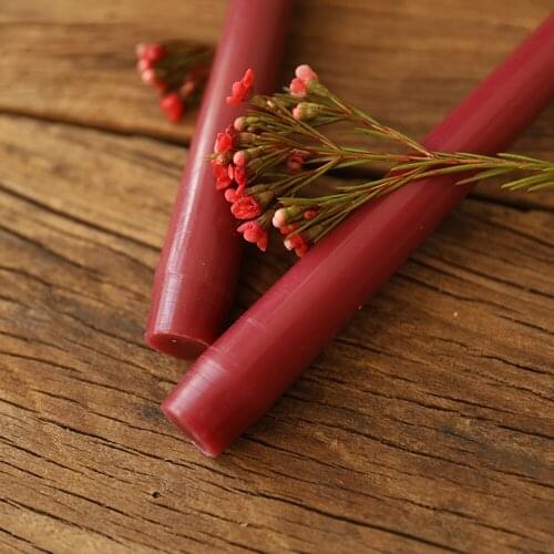 4 Pcs Stick Candles Wedding Decoration Christmas Candle Birthday Velas De Cera De Parafina Party Art Holiday Decoration