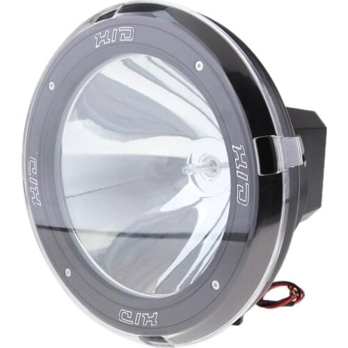 9 Inch 55W Trailers HID XENON Driving Lights Spot Work Lamp 4WD Truck 12V Black