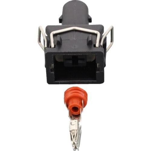 1 Pin Automotive Waterproof Jacket Socket Connector Wire Header With Terminals DJ70123-6.3-21 1P