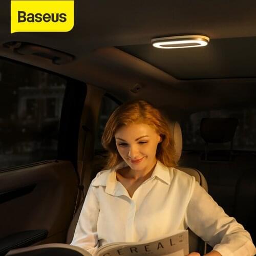 Baseus Magnetic Warm Nightlight LED Reading Lamp Touch Control LED Light USB Rechargeable Lamp for Car Home Bedroom Work Light