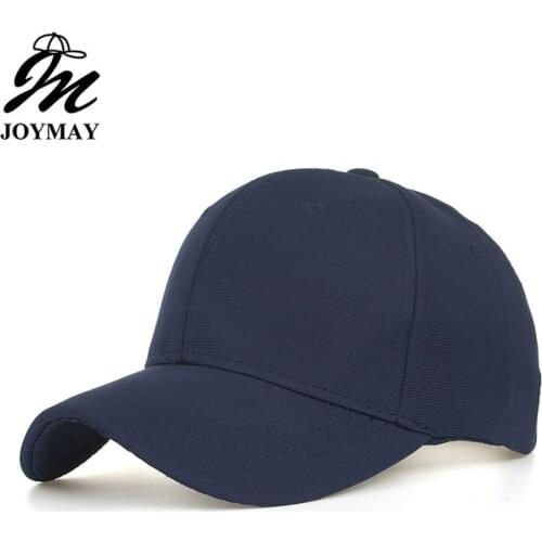 Joymay 2019 NEW ARRIVAL Spring Fashion leisure style Plain Snapback Unisex sport outdoor Baseball cap B593