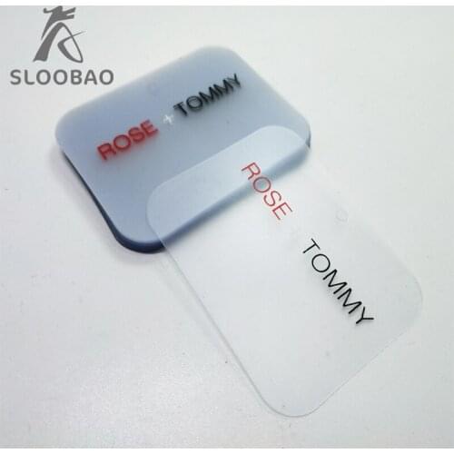 Coated paper bronzing process in the high-end clothing label underwear children of men and women clothing trademark tag