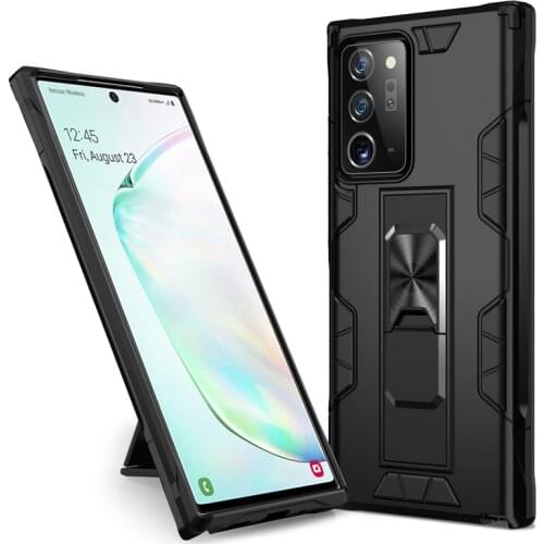 Luxury Hybrid Shockproof Case For Samsung Galaxy S20 FE Plus Note 20 Ultra S10 S9 S8 Plus Note 9 8 10 A51 A71 Ring Holder Covers