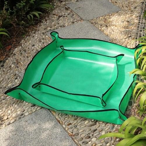 68/55/100CM gardening Planting Mat Pad tools PE Potting Waterproof Reusable Mats plant flower Transplanting Foldable Cushion s1