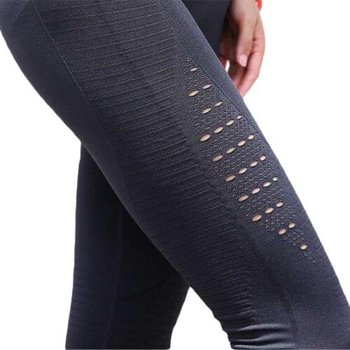 Women High Waist Running Tights Yoga Pants Trousers Workout Fitness Sports Gym Hiking Exercise Clothing Leggings For Female K181