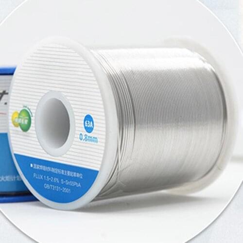 500g 0.5-2mm Tin Wire Electrical Soldering Repairing Low Melting Point No-clean Less Residue Solder Tin Wire Welding Wires