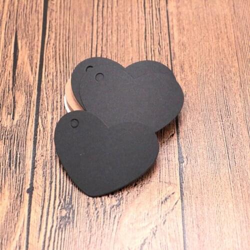 Wholesale 100pcs/lot Jewelry Ear Studs Packaging Display Cards Thick Kraft Paper Price Tags Card Jewelry Price Tags Holder