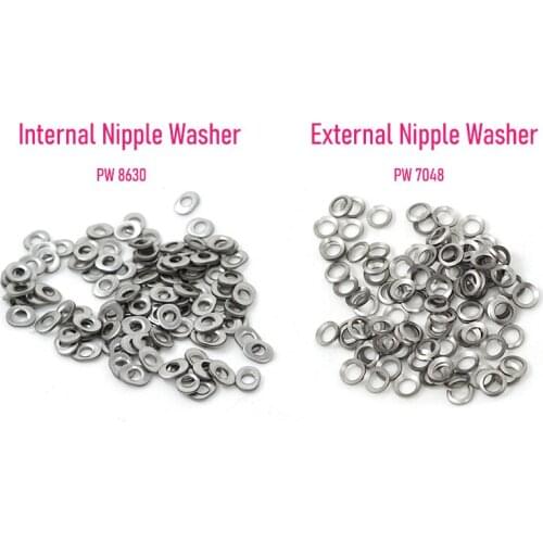 Pillar PW 8630 Internal Nipples Washers Stainless Steel PW 7048 External Nipple Washers Protective Bicycle Parts