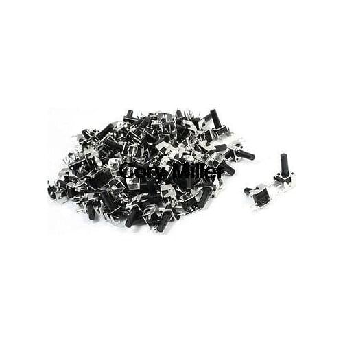 SPST NO Vertical Momentary Tactile Tact Switches 6 x 6 x 13mm