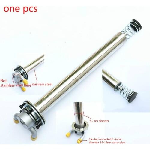 1pc stainless steel water heater rod for truck fuel water tank kit motorcycle filter accessories electric immersion heater