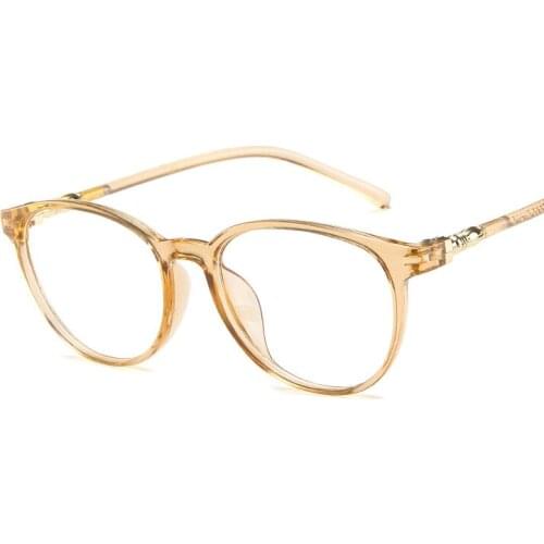 Viodream Ultra Light Transparent Color Optical Glasses Frame Retro Fashion Prescription Eyewear Eyeglass Frames Oculos De Grau