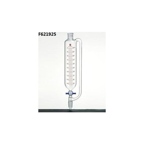 F621925 Funnel, Pressure Equalizing, Capacity:25ml, Joints:19/22, PTFE Stopcock bore:2mm