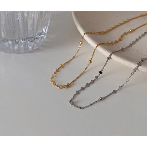 Silvology 925 Sterling Silver Round Heart Choker Necklace Elegant Chic Minimalist Short Basis Necklace for Women Jewelry Match