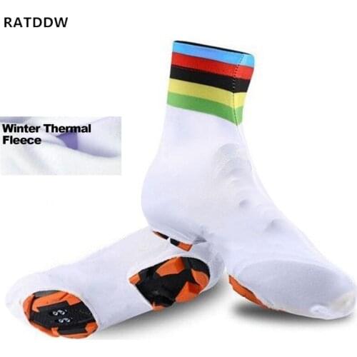 1 Pair Bicycle Dustproof Thermal Warm Cycling Shoe Covers MTB Road Bicycle Sport Shoe Cover Bike Overshoes Bicycle Accessories