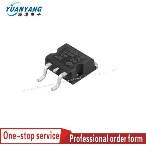 10pcs 100% new and orginal LD1086D2M33TR LD1086D2M33 LD1086-33 TO-263 1.5A Low drop positive voltage regulator adjustab in stock