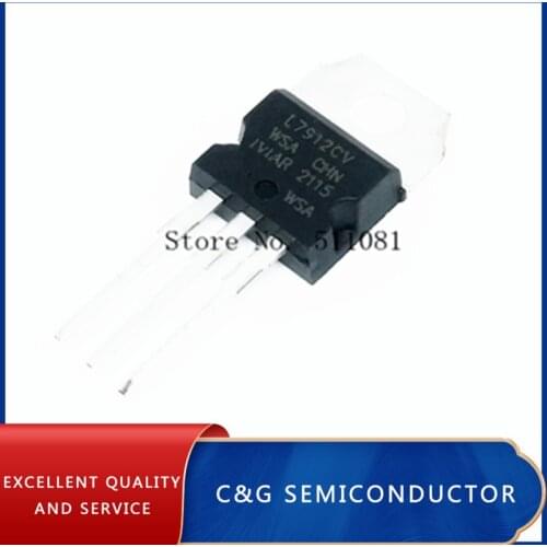 10PCS L7912CV 7912 L7912 TO-220 transistor