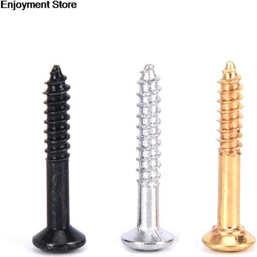 4PCS Humbucker Pickup Ring Frame Mounting Screws for Electric Guitar Replacement Parts