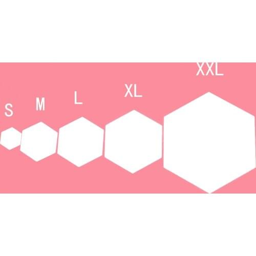 6/12PCs Geometric Hexagon Mirror Wall Sticker DIY Home Decor Enlarge Living Room Removable Safety 5 sizes Creative Wall stickers