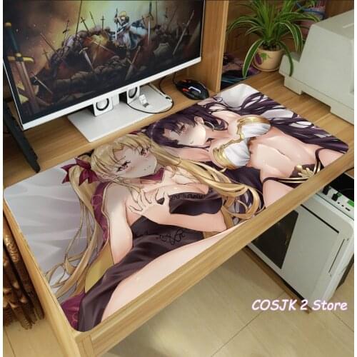 Anime Fate/Grand Order Ishtar Ereshkigal Mouse Pad Thicken Laptop Gaming Mice Mat Table Keyboard Mat Anti-Slip Playma Cosplay