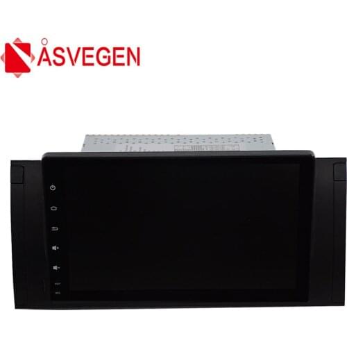 Asvegen Quad Core Car Radio GPS Navigation 9'' Android 6.0 Multimedia Player For BMW E39 E53 X5 with Map Wifi 4G Usb bluetooth