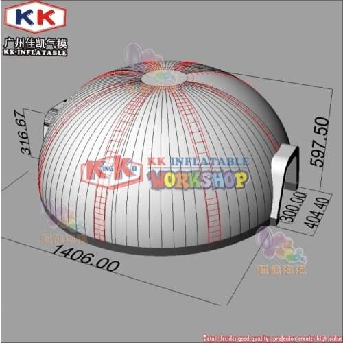Factory price inflatable tent marque dome structures for outdoor party from Guangzhou