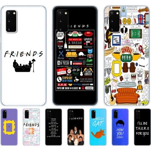 Case For samsung galaxy S20 PLUS Ultra S10 lite Phone Cover For samsung note 10 plus lite Case Friends TV Show Series Sitcom