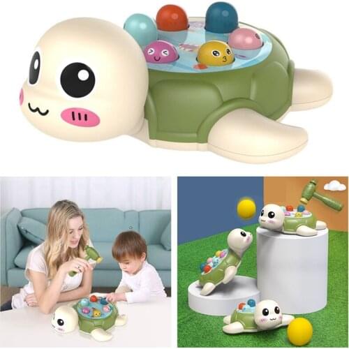 Hamster Game Pounding Toy Early Developmental Toy Helps Fine Motor Skills Knocking Hamster Toy for 3 Years Old Kids