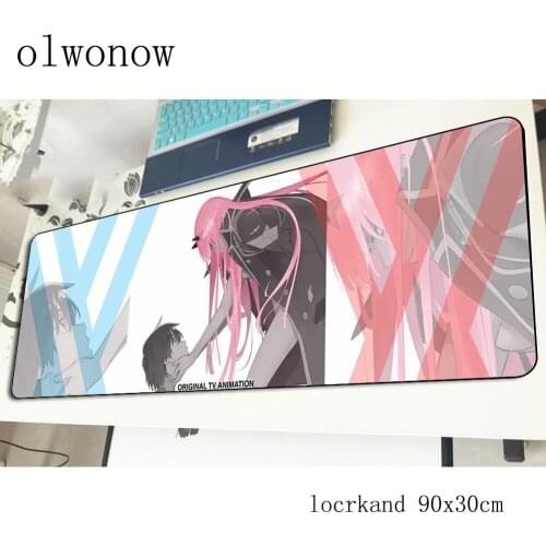 Darling in the franxx mouse pad 900x300x3mm Adorable mousepads gaming mousepad gamer best personalized mouse pads keyboard pad