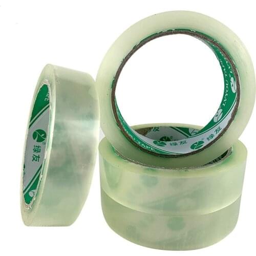 2.4CM High Viscosity Transparent Adhesive Tape Carton Box Packing Sealing Tape Clear High Viscosity Tape OPP Mounting Tape