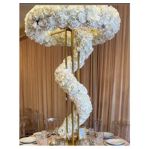 Metal flower stand metal flower arrangement for wedding centerpieces high tall centerpieces