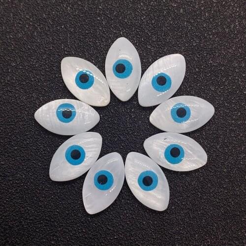 Non-porous Ring Face Horse Eye Shell Beads Necklace Bracelet Jewelry Accessories Wholesale DIY Handmade Crafts Creative Gifts