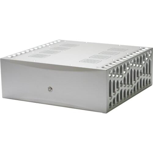 New Arrive Aluminum Luxury Class A Rear Stage Power Amplifier Case Tube Amplifier Cabinet