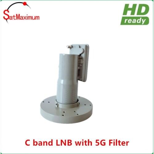 Dual Polarity C Band 5150/5750MHz Single Output LNB With 5G Filter