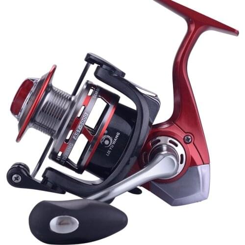 Fishing Gear AST1000-12000 Spinning Reel Right / Left Handle Metal Fishing Reel Outdoor Fishing Tackle Accessory Distant Wheel
