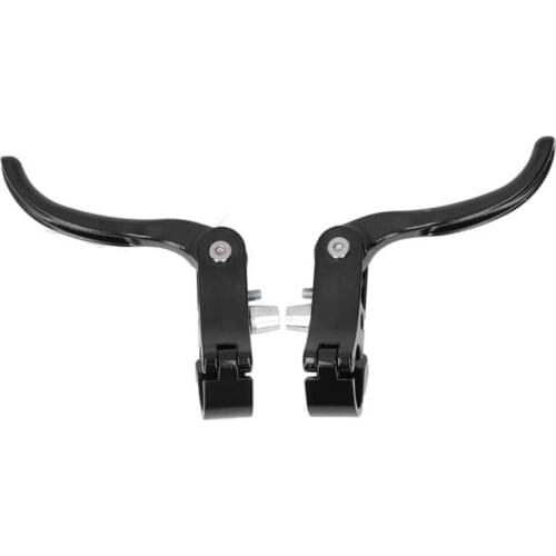 1Pair Bike Brake Lever Aluminum Alloy Brake Handle Lever Universal Bicycle Road Bike Brake Lever for 22.2/23.8mm Handlebar