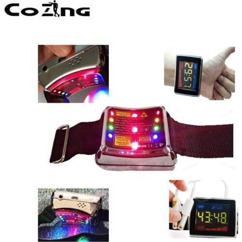 High Blood Pressure Therapy Laser Acupuncture Diabetes Rhinitis Cholesterol Hypertension Blue Light Anti-inflammatory Device