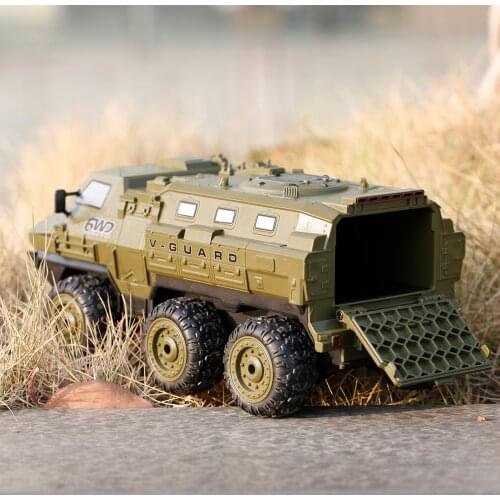 9510E RC Military Truck 1:16 6WD 2.4GHz Army Truck High Speed 30KM/H RC Car RTR Car With Super Bright LED Headlights Gift Toys