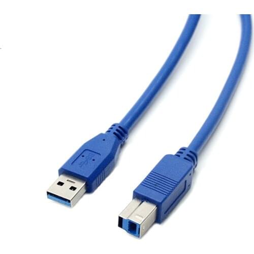 High Speed 0.3/0.5/1/1.5/1.8 M USB Printer Cable USB 3.0 Printer Cable A Male to B Male Data Cord Universal USB Data Charging